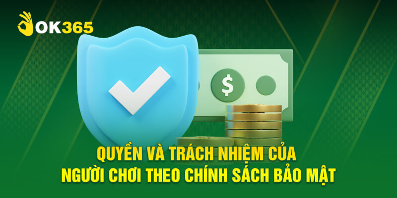 Quyền lợi và nghĩa vụ của người chơi trong chính sách bảo mật OK365